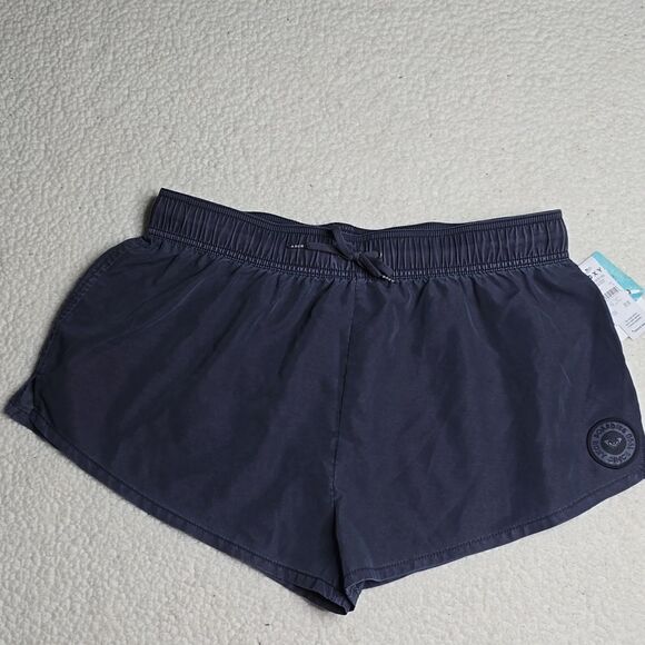 1153 NWT Roxy Women's No Bad Waves Boardshort Color Marine - Picture 1 of 7